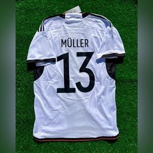 NEW Muller Germany Home 2022 Qatar World Cup jersey